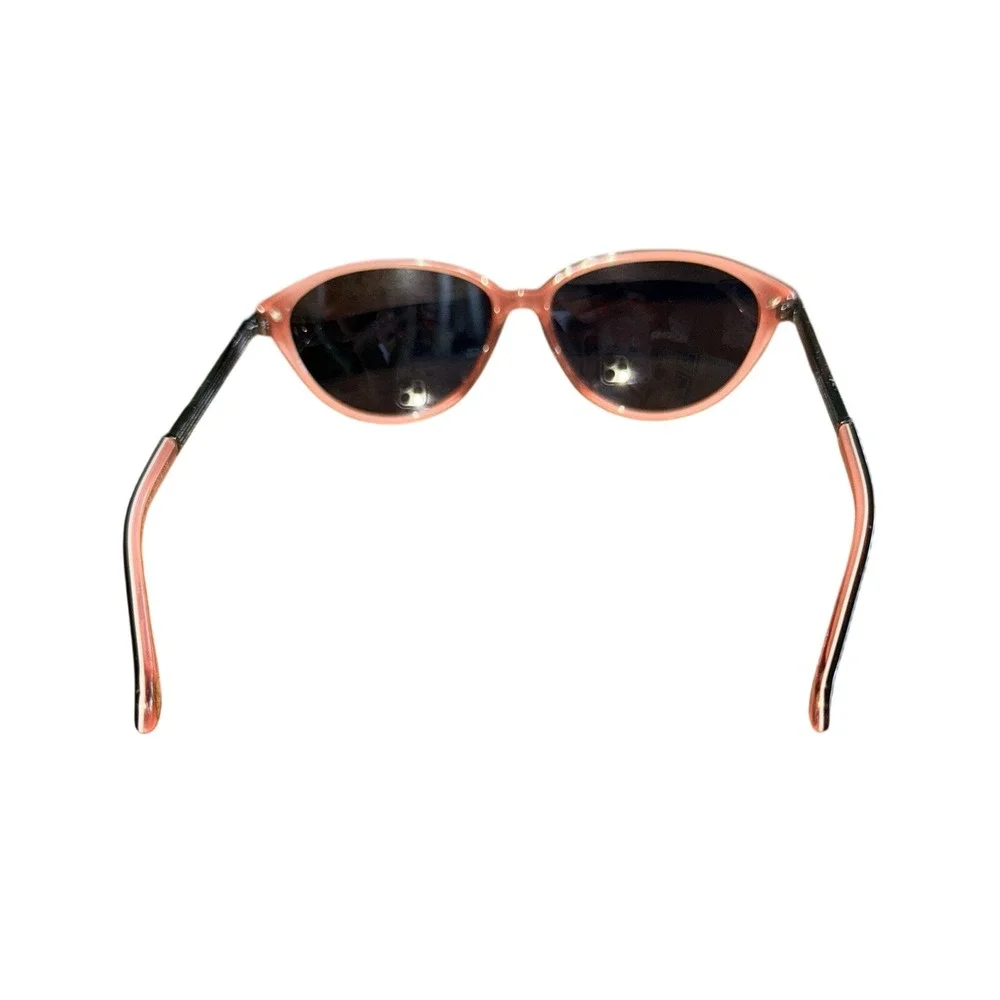 Lulu Guinness Sunglasses Cat Eye Tortoiseshell Pink Lip Motif Designer Whimsical
